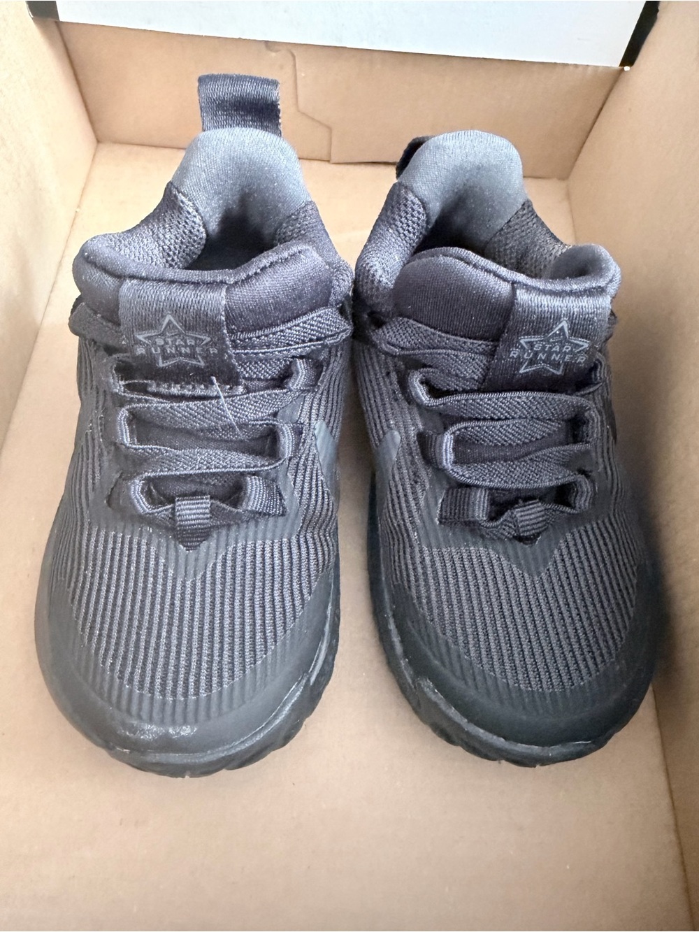 Nike Kids Black Slip-On Athletic Sneakers
